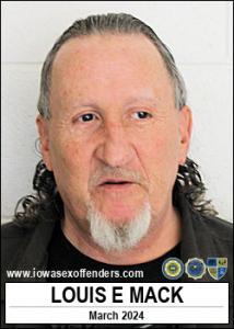 Louis Edward Mack a registered Sex Offender of Iowa