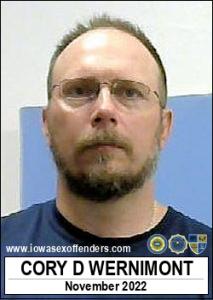 Cory Dean Wernimont a registered Sex Offender of Iowa