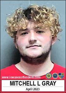 Mitchell Lee Gray a registered Sex Offender of Iowa