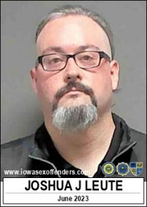 Joshua Joseph Leute a registered Sex Offender of Iowa