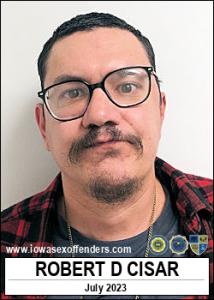 Robert Douglas Cisar a registered  of Iowa