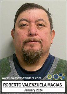 Roberto Valenzuela Macias a registered Sex Offender of Iowa