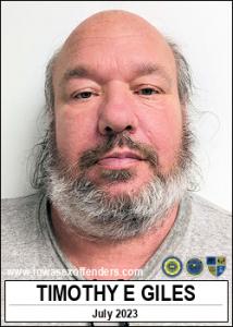 Timothy Edward Giles a registered Sex Offender of Iowa