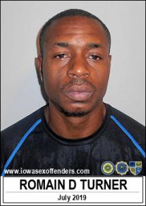 Romain Dupree Turner a registered Sex Offender of Iowa