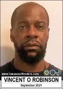 Vincent Ozane Robinson a registered  of Iowa