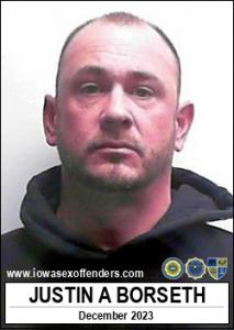 Justin Allen Borseth a registered Sex Offender of Iowa
