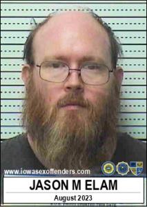 Jason Michael Elam a registered Sex Offender of Iowa