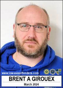 Brent Allen Girouex a registered Sex Offender of Iowa