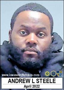 Andrew Lemarcus Steele a registered Sex Offender of Iowa
