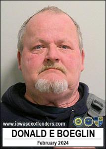 Donald Eugene Boeglin a registered Sex Offender of Iowa