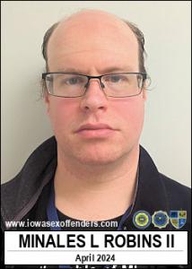 Minales Leon Robins II a registered  of Iowa