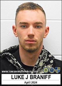 Luke James Braniff a registered Sex Offender of Iowa