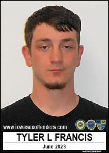 Tyler Lane Francis a registered Sex Offender of Iowa