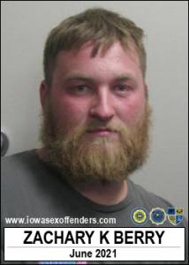 Zachary Keith Berry a registered  of Iowa