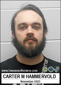 Carter Michael Hammervold a registered Sex Offender of Iowa