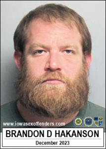 Brandon Dean Hakanson a registered Sex Offender of Iowa