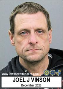 Joel Jeffrey Vinson a registered Sex Offender of Iowa