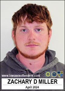 Zachary Daniel Miller a registered Sex Offender of Iowa