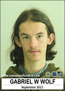 Gabriel William Wolf a registered Sex Offender of Iowa