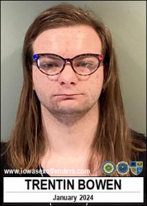 Trentin Bowen a registered Sex Offender of Iowa