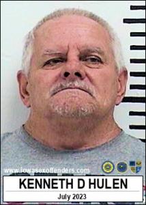 Kenneth Dean Hulen a registered Sex Offender of Iowa