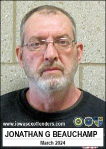 Jonathan Gene Beauchamp a registered  of Iowa
