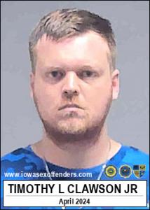 Timothy Lee Clawson Jr a registered Sex Offender of Iowa
