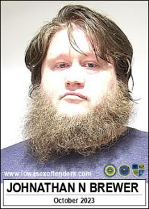 Johnathan Nathanael Brewer a registered Sex Offender of Iowa