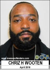 Chriz Hilton Wooten a registered Sex Offender of Iowa