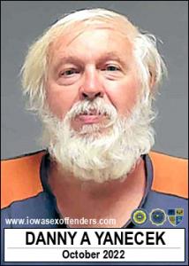 Danny Allen Yanecek a registered Sex Offender of Iowa