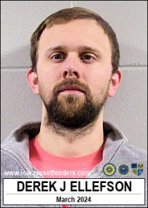 Derek James Ellefson a registered Sex Offender of Iowa