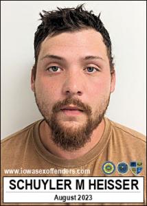 Schuyler Mitchell Lee Heisser a registered Sex Offender of Iowa