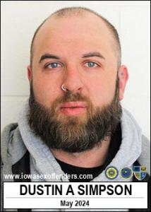 Dustin Allen Simpson a registered Sex Offender of Iowa