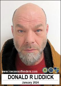 Donald Russel Lewis Liddick a registered Sex Offender of Iowa