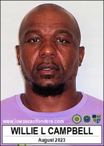Willie Lee Campbell a registered Sex Offender of Iowa