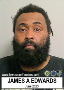 James Arthur Edwards a registered Sex Offender of Iowa