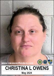 Christina Lynn Owens a registered Sex Offender of Iowa