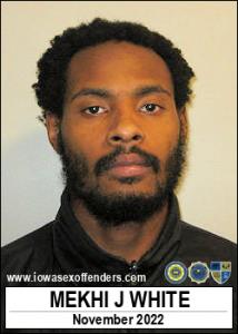 Mekhi Jermaine White a registered Sex Offender of Iowa