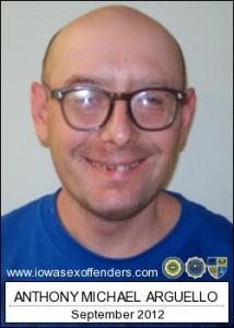 Anthony Michael Arguello a registered Sex Offender of Iowa