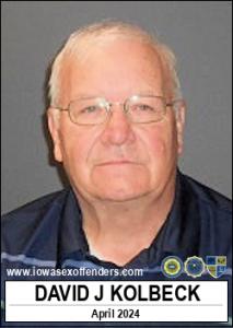 David Jay Kolbeck a registered Sex Offender of Iowa