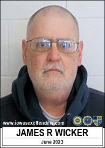 James Richard Wicker a registered Sex Offender of Iowa