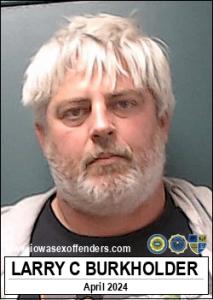 Larry Charles Burkholder a registered Sex Offender of Iowa