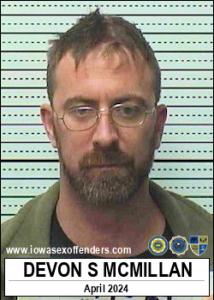 Devon Scott Mcmillan a registered Sex Offender of Iowa