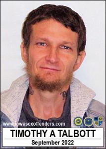 Timothy Adam Talbott a registered Sex Offender of Iowa