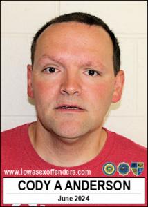 Cody Allan Anderson a registered Sex Offender of Iowa