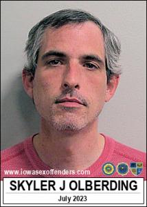 Skyler J Olberding a registered Sex Offender of Iowa