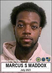 Marcus Shonterius Maddox a registered Sex Offender of Iowa