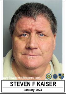 Steven Francis Kaiser a registered  of Iowa