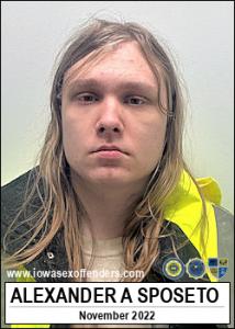 Alexander Aaron Sposeto a registered Sex Offender of Iowa