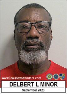 Delbert Lamont Minor a registered Sex Offender of Iowa